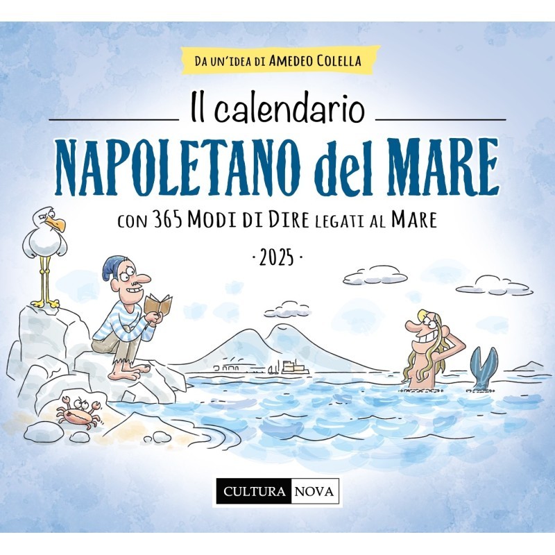 AMEDEO COLELLA CALENDARIO NAPOLETANO DEL MARE 2025