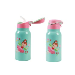 BORRACCIA TERMICA 350 ML FAIRY KIDS CON TAPPO RICHIUDIBILE